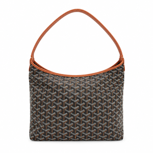 Goyard Black & Brown Hobo Shoulder Bag with Matching Pouch – Excellent Pre-Loved Condition