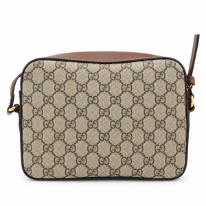 Gucci Horsebit 1955 Small GG Supreme Brown Shoulder Bag – additional photo 2