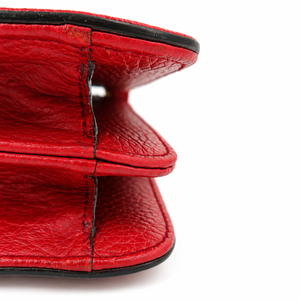 Gucci Interlocking G Dollar Calfskin Shoulder Bag – Red – additional photo 10