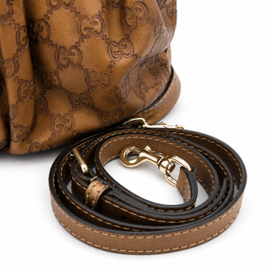 Gucci Sukey Medium Guccissima Bronze Leather Top Handle Bag – additional photo 6