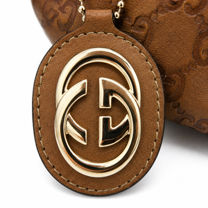 Gucci Sukey Medium Guccissima Bronze Leather Top Handle Bag – additional photo 7