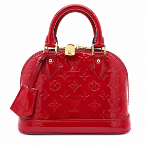 Louis Vuitton Alma BB Rose Indien Monogram Vernis Patent Leather Bag – additional photo 2