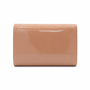Louis Vuitton Louise Patent Leather Clutch Wallet Nude Beige Gold LV Hardware – Good Condition – additional photo 2