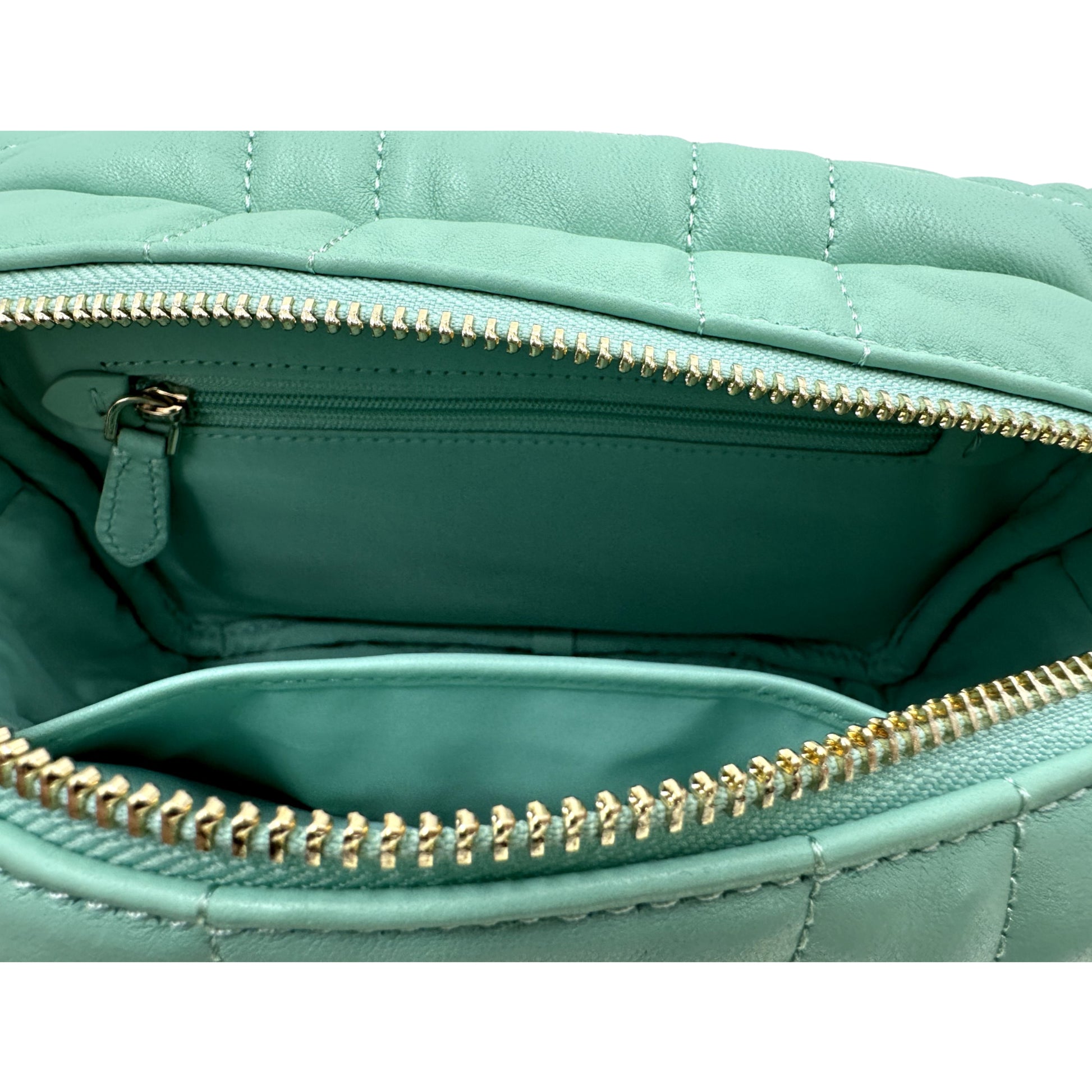 Kate Spade New York Women's Softwhere Quilted Leather Small Convertible Crossbody Clutch - Green - 196021110931