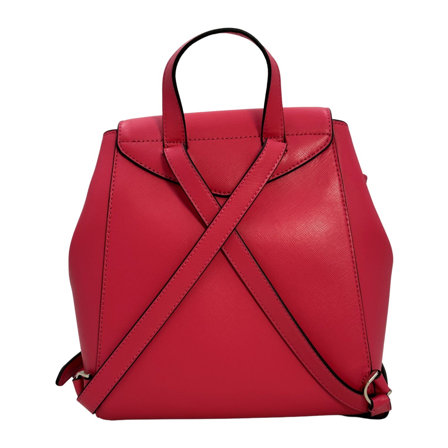 Kate Spade Women's Lizzie Medium Flap Saffiano Leather Backpack - Pink - 196021070464