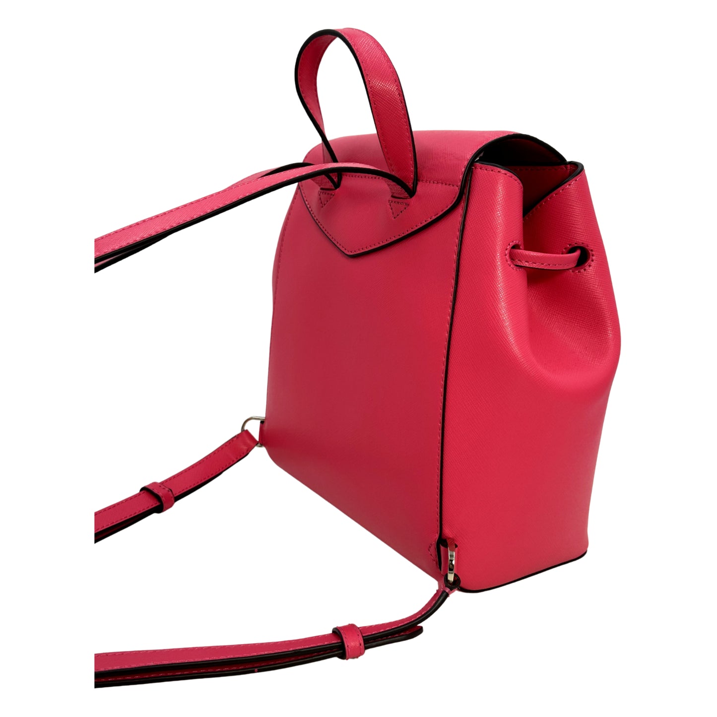 Kate Spade Women's Lizzie Medium Flap Saffiano Leather Backpack - Pink - 196021070464