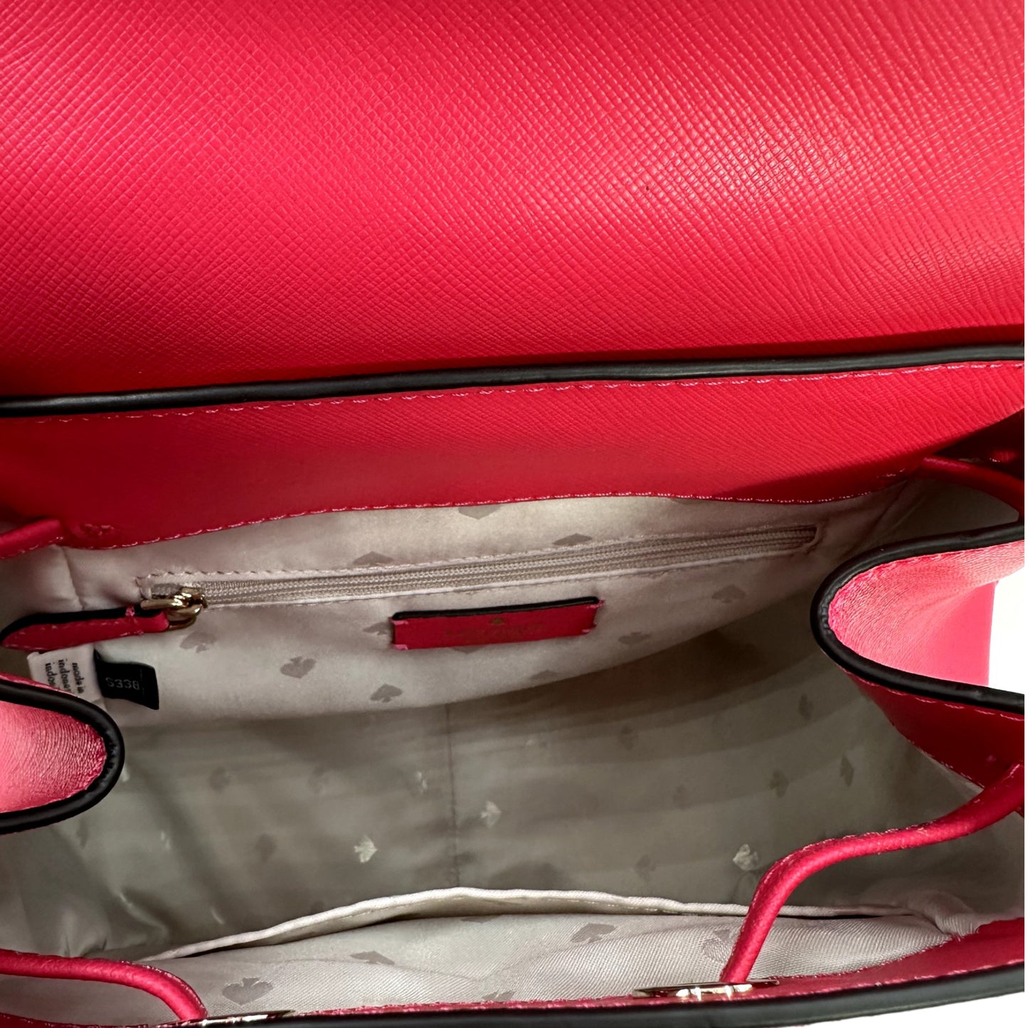 Kate Spade Women's Lizzie Medium Flap Saffiano Leather Backpack - Pink - 196021070464