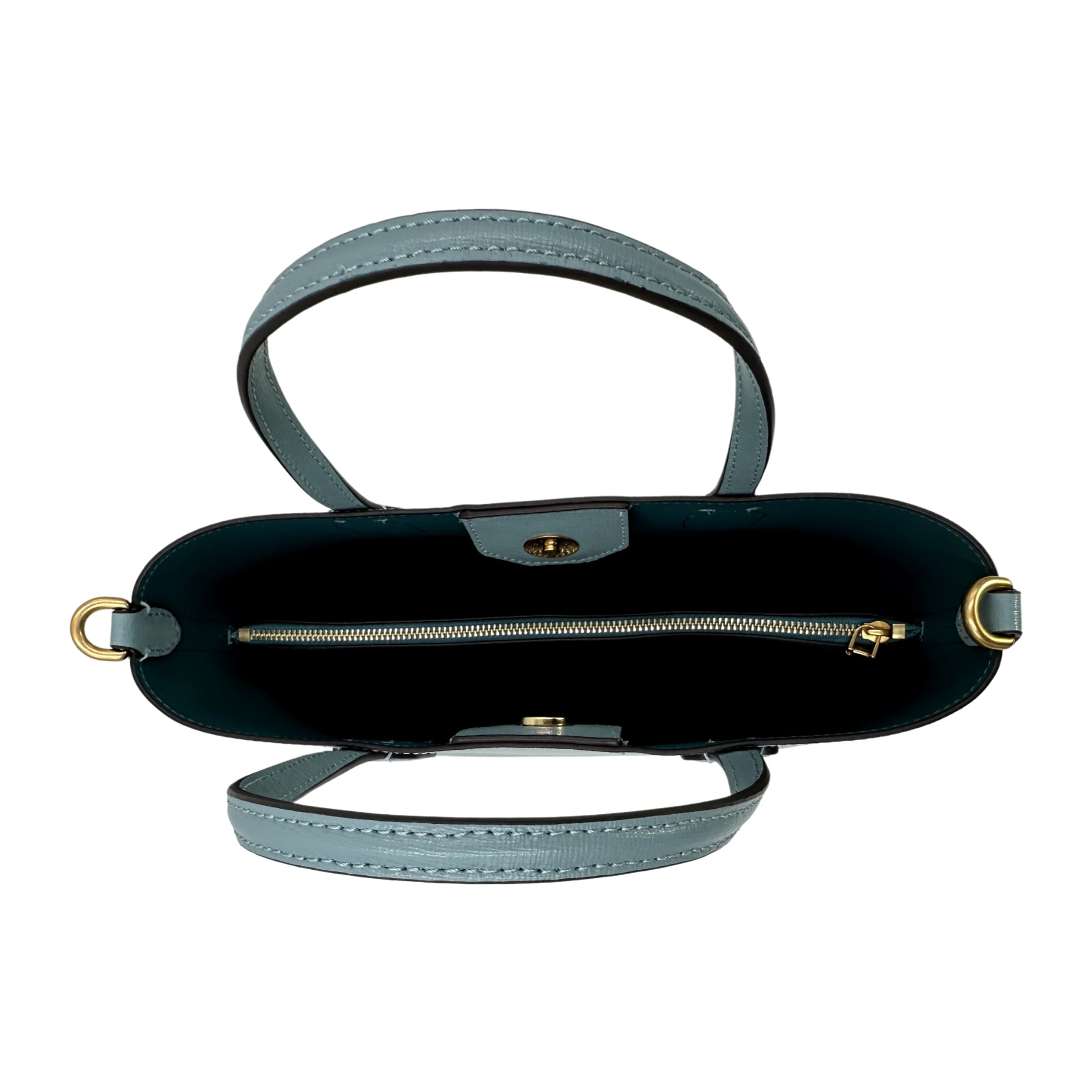 Kate Spade New York Bleecker Saffiano Leather Medium Women's Crossbody Tote - Green - 196021357299