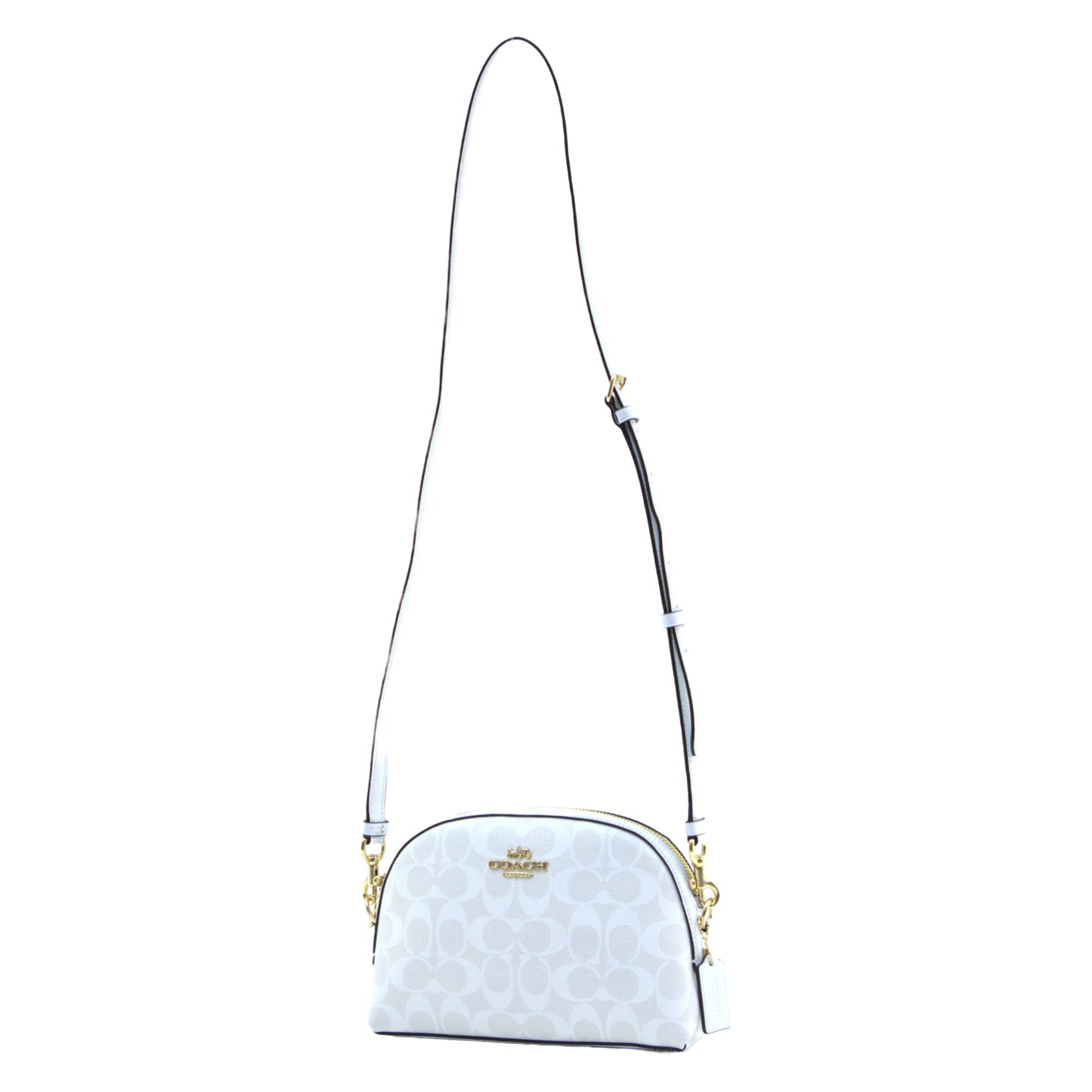 Coach Madi Crossbody In Signature Canvas - Gold/Chalk/Glacier