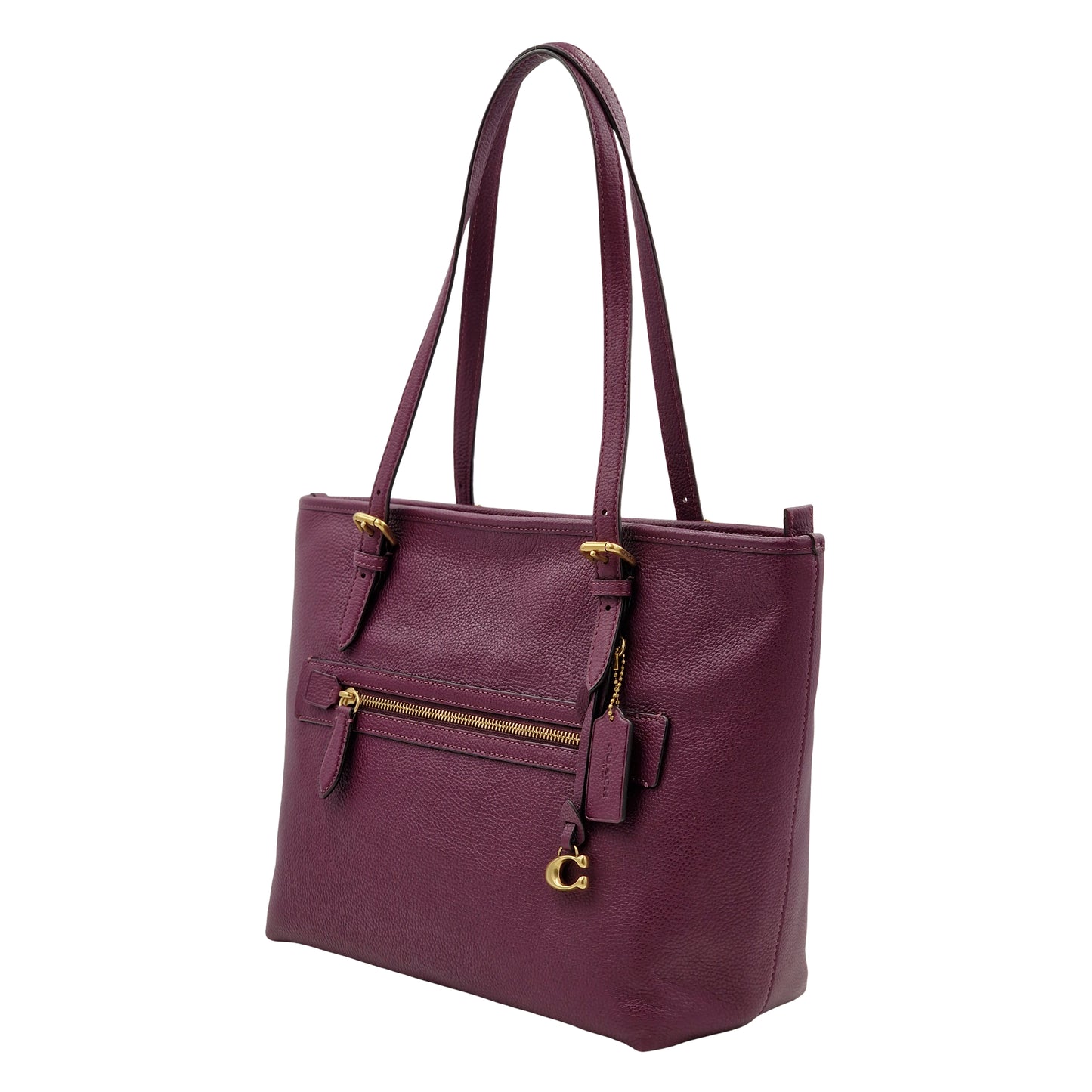 Coach Taylor Tote Bag - Deep Plum