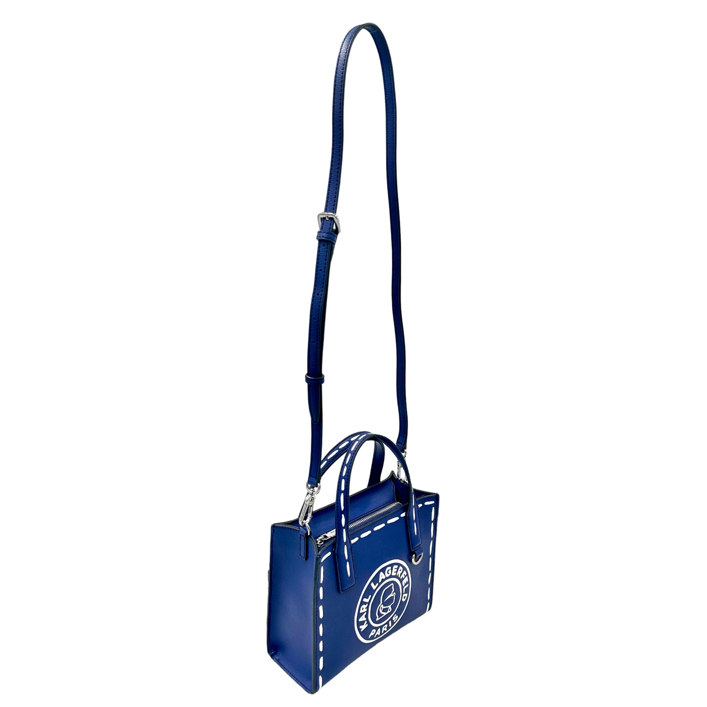 Karl Lagerfeld Nouveau Mini Crossbody Tote - Indigo