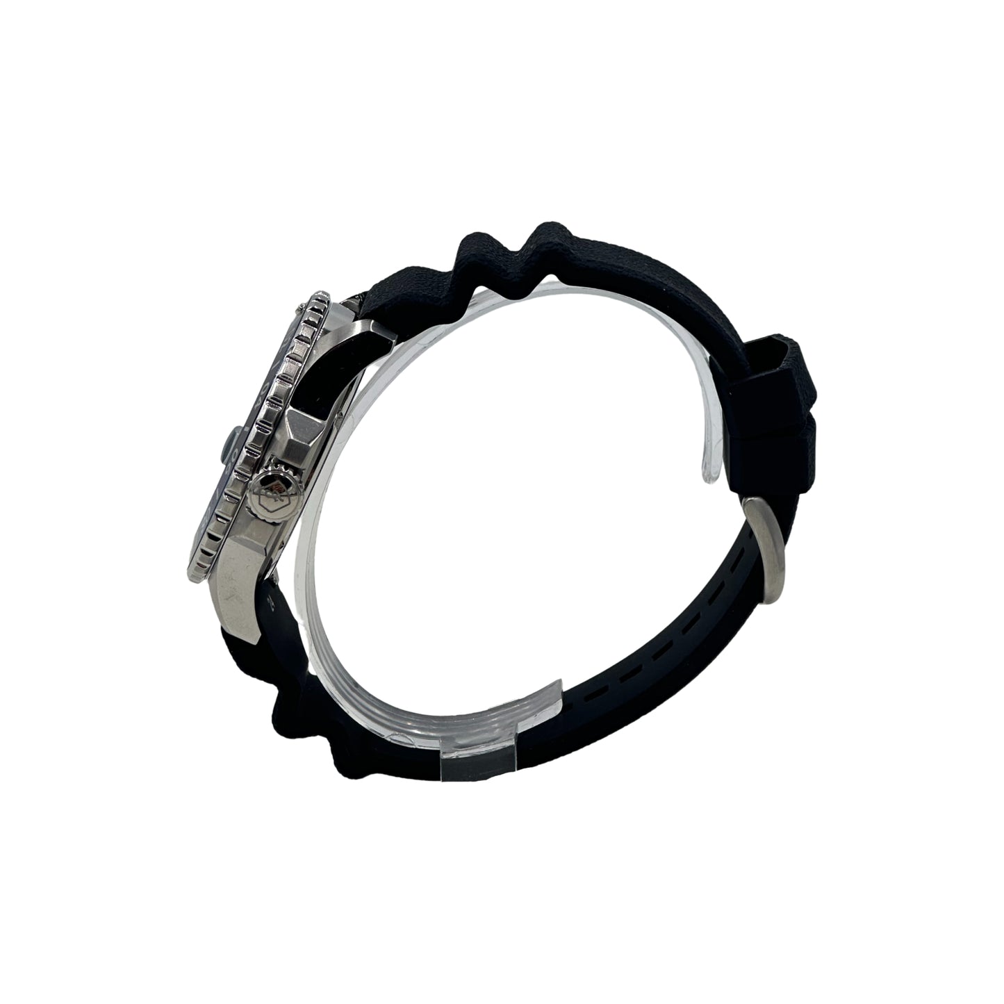 Fossil Blue GMT Black Silicone Watch - FS6049