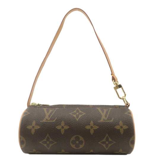 Auténtico minibolso Louis Vuitton con monograma pre-amado para bolso Papillon - Marrón