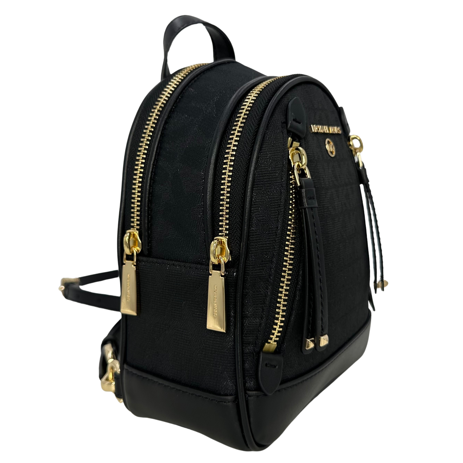 Michael Kors Signature Brooklyn Extra Small Convertible Messenger Backpack 196163502816