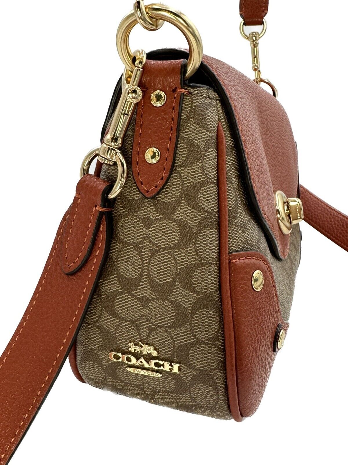 Coach Women's Millie Shoulder Bag In Signature Canvas