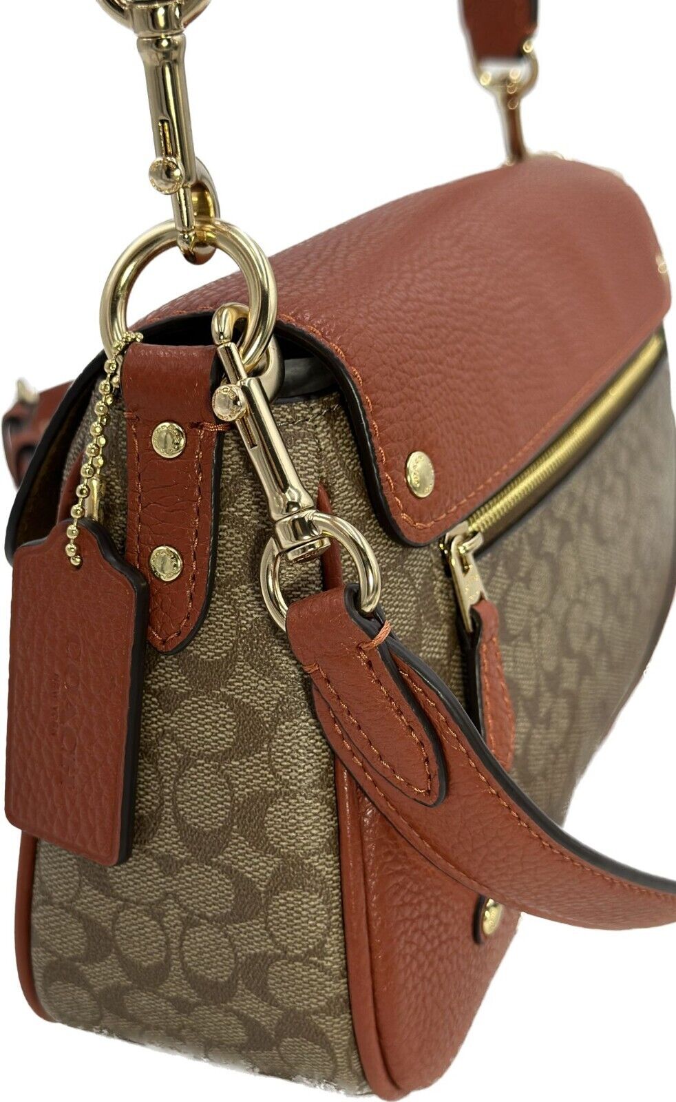 Coach Women's Millie Shoulder Bag In Signature Canvas
