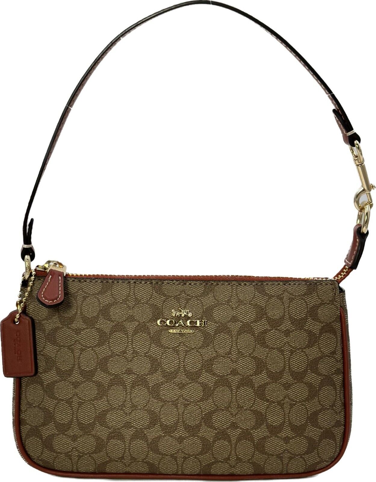 Coach Women's Nolita 19 In Colorblock Signature Canvas