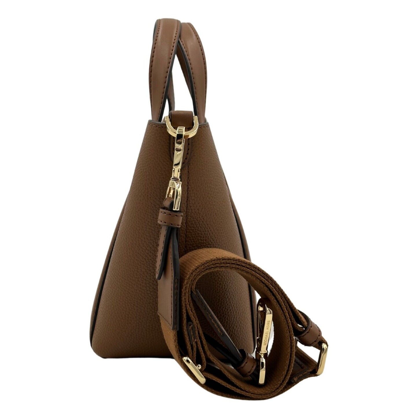 Michael Kors Hadleigh Small Double Handle Tote Bag - Luggage