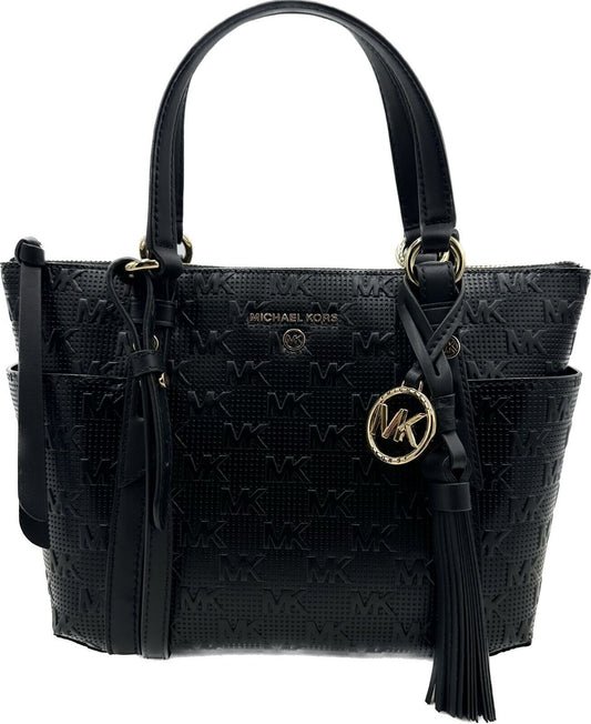 Michael Kors Sullivan Small Logo Top-Zip Tote Bag - 196163690667