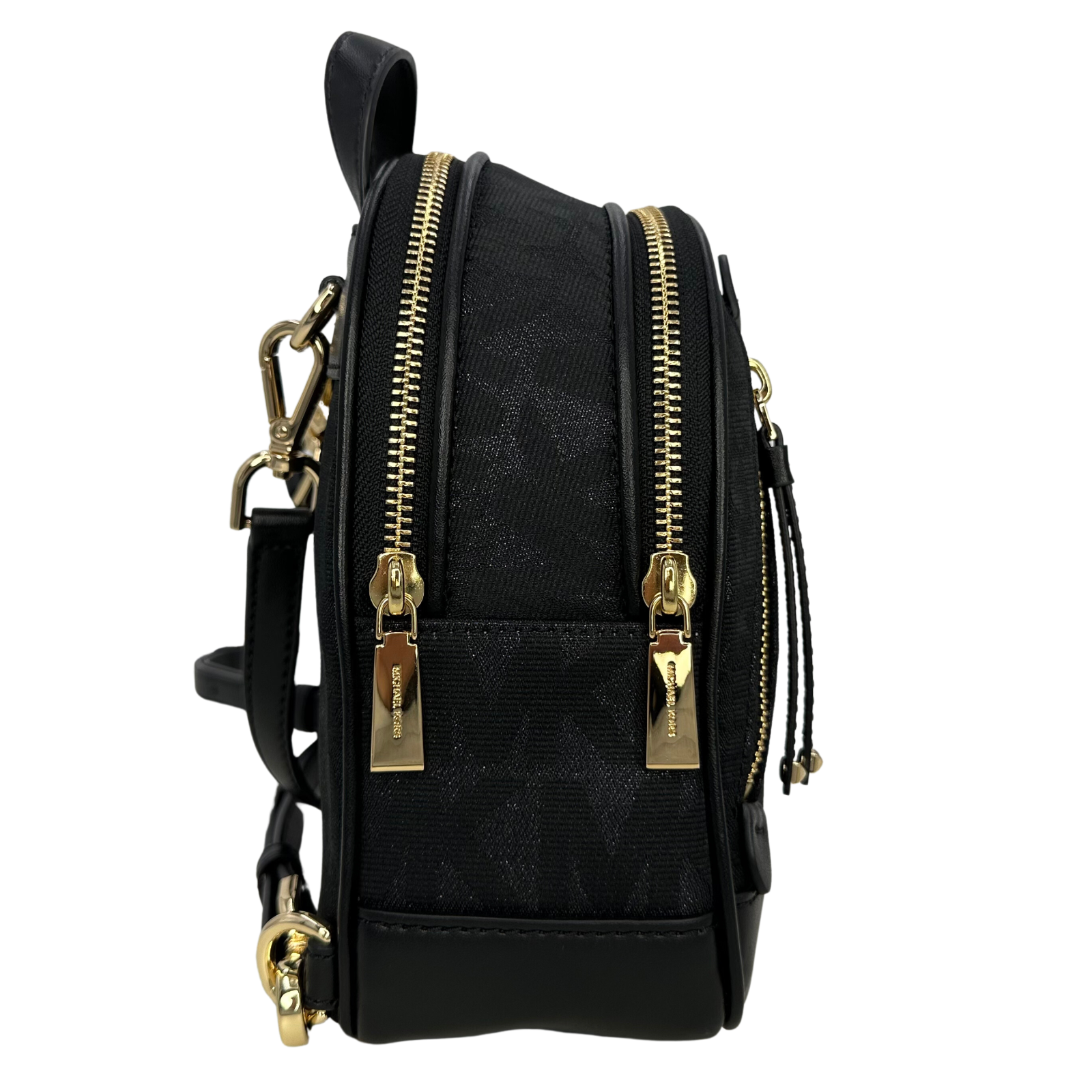 Michael Kors Signature Brooklyn Extra Small Convertible Messenger Backpack 196163502816