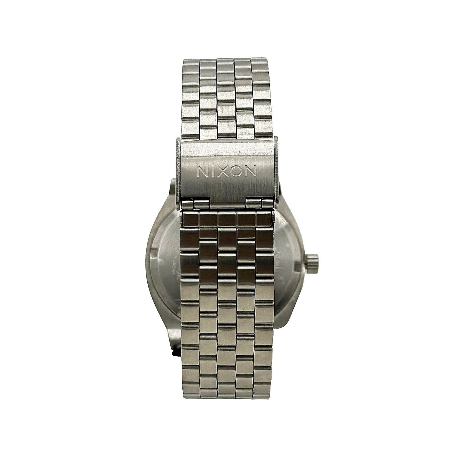 Nixon Blue Dial Stainless Steel Band Men's Watch 882902909540