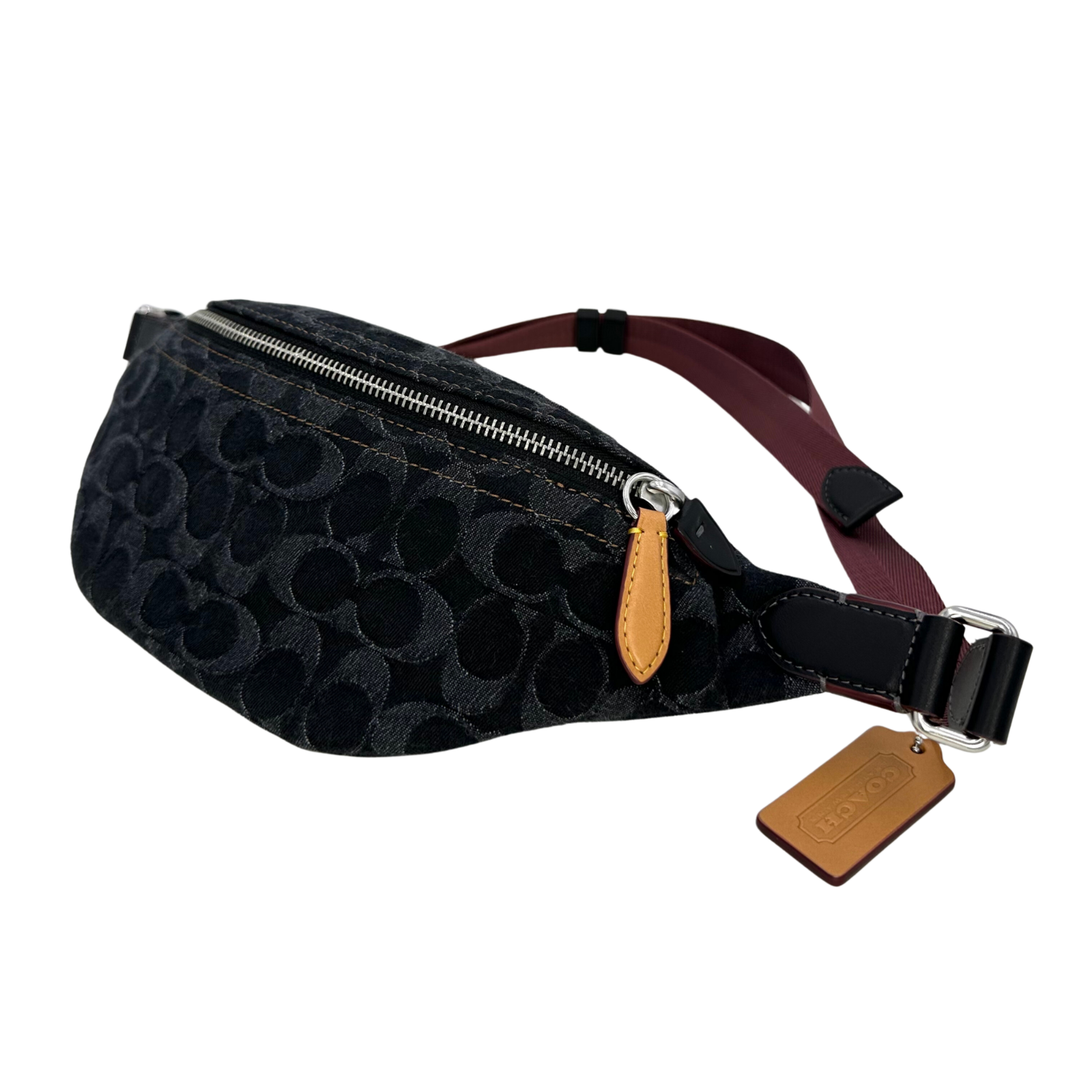 Coach Charter Belt Bag 7 in Signature Denim www.unoo