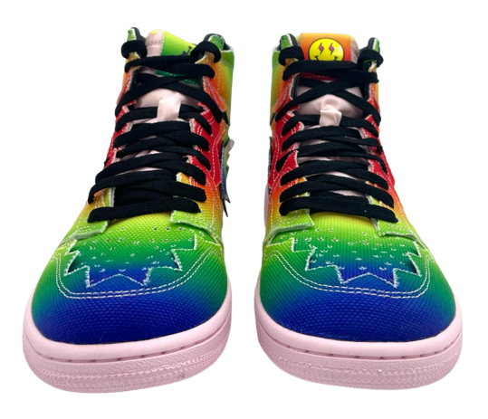 Air Jordan 1 Retro High OG J Balvin Zapatillas altas multicolor/negras - Talla 10.5