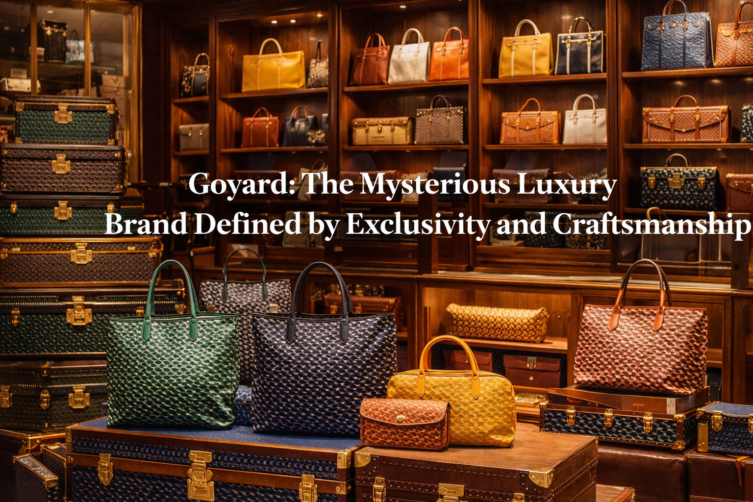 Goyard: The Mysterious Luxury Brand That Reigns Through Silence and Exclusivity