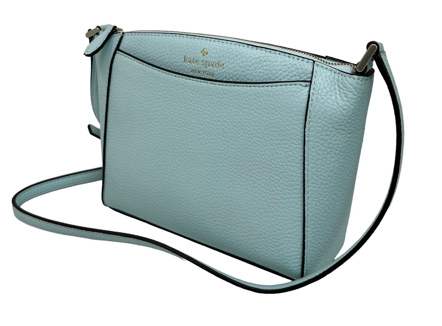 Kate Spade Monica Pebbled Leather Top Zip Small Crossbody Bag WKR00258 $279