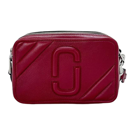 Marc Jacobs The Moto Shot 21 Camera Bag- Vachetta Red