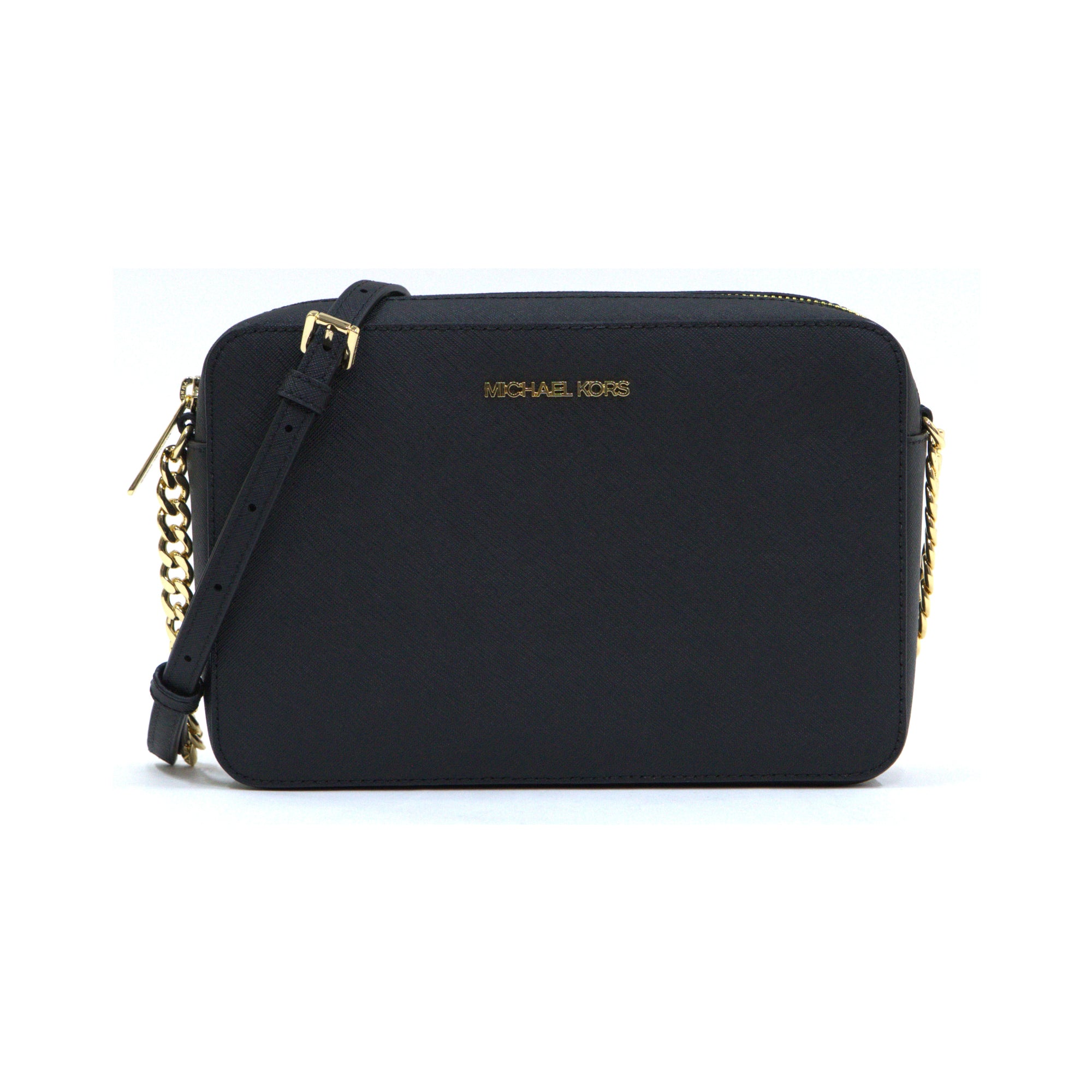 Michael Kors Jet Set Large East West Crossbody - Black