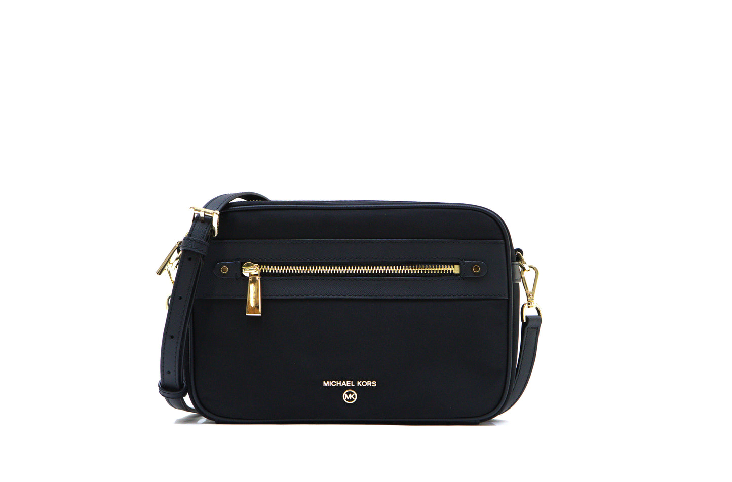 Michael Kors Jet Set Charm Nylon Crossbody Bag - Black