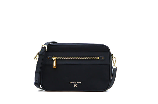 Michael Kors Jet Set Charm Nylon Crossbody Bag - Black