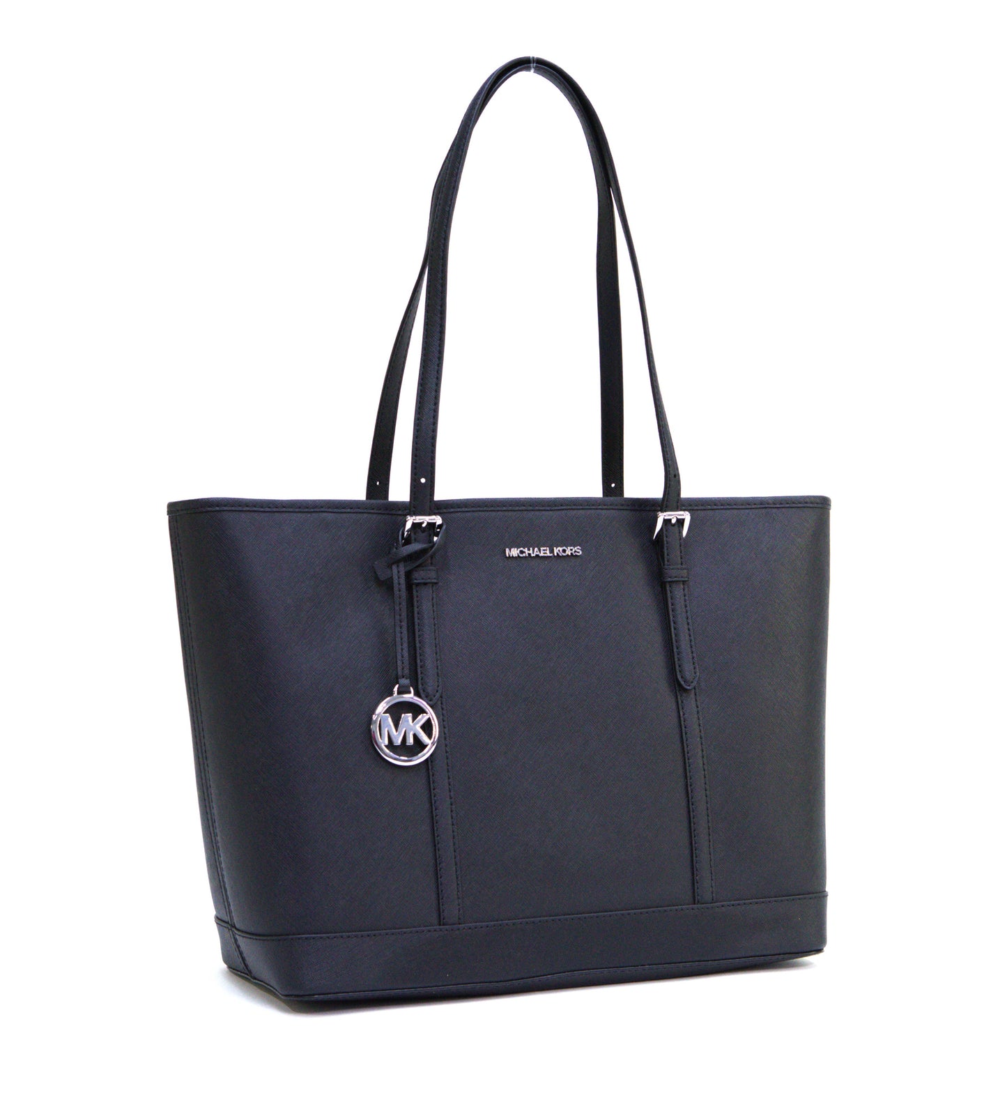 Michael Kors Jet Set Large Travel Shoulder Tote Bag - Black