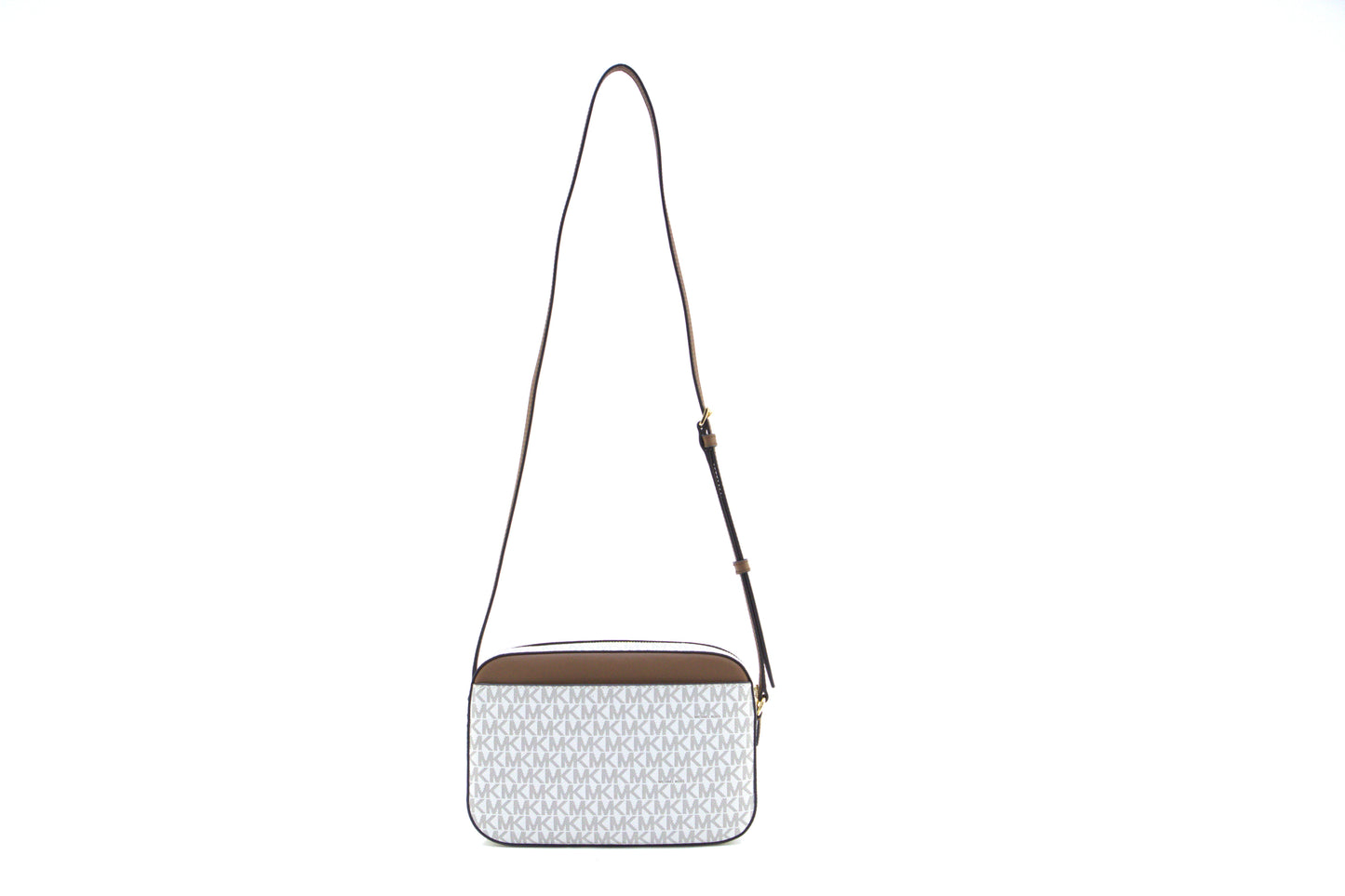 Michael Kors Jet Set East West Chain Crossbody Bag - Vanilla/Acorn