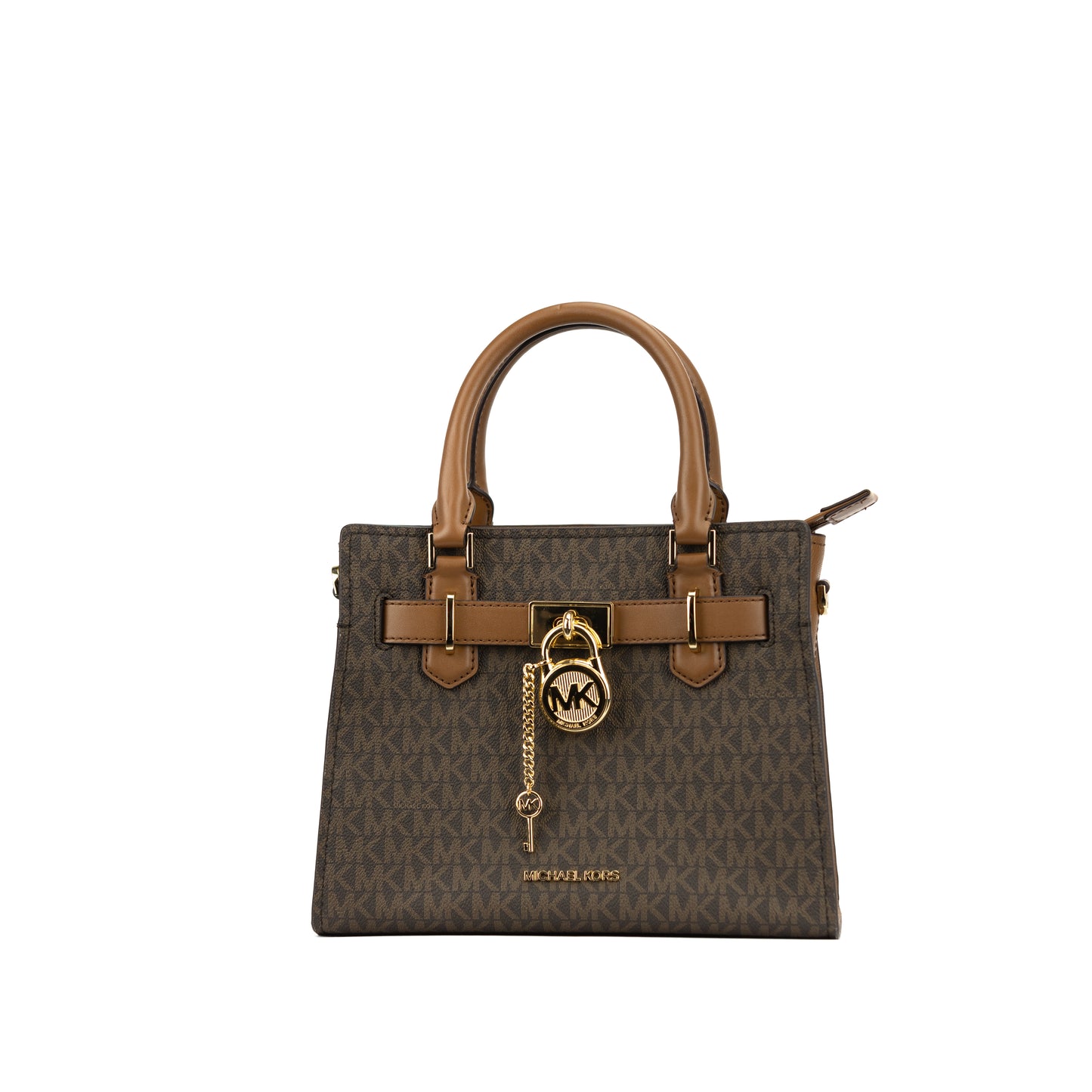 Michael Kors Hamilton Satchel Small Crossbody Bag - Brown