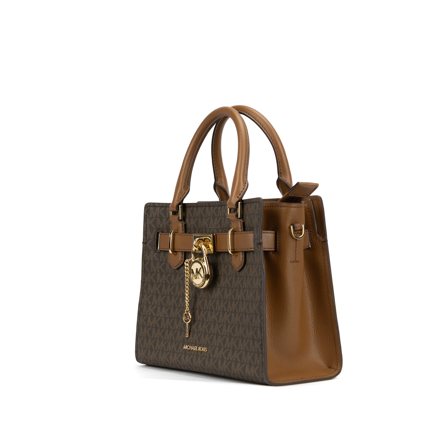 Michael Kors Hamilton Satchel Small Crossbody Bag - Brown