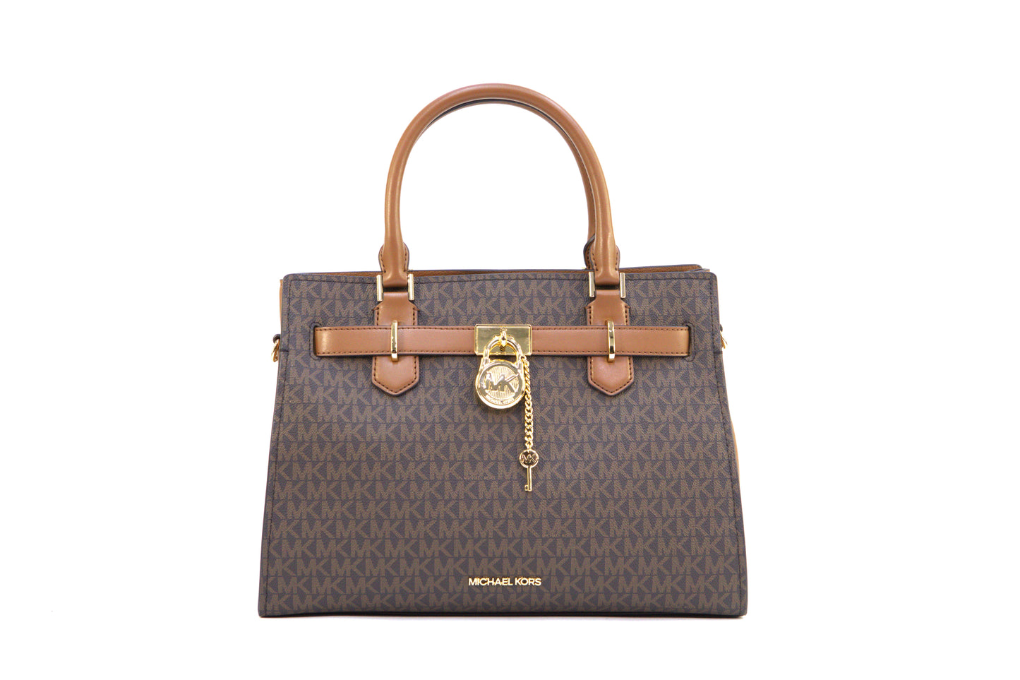Michael Kors Hamilton Medium Satchel - Brown
