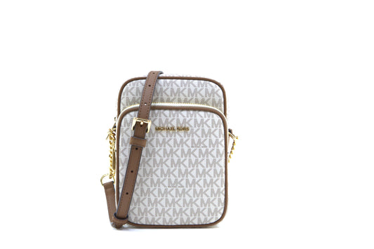 Michael Kors Flight Bag Crossbody Bag - Vanilla