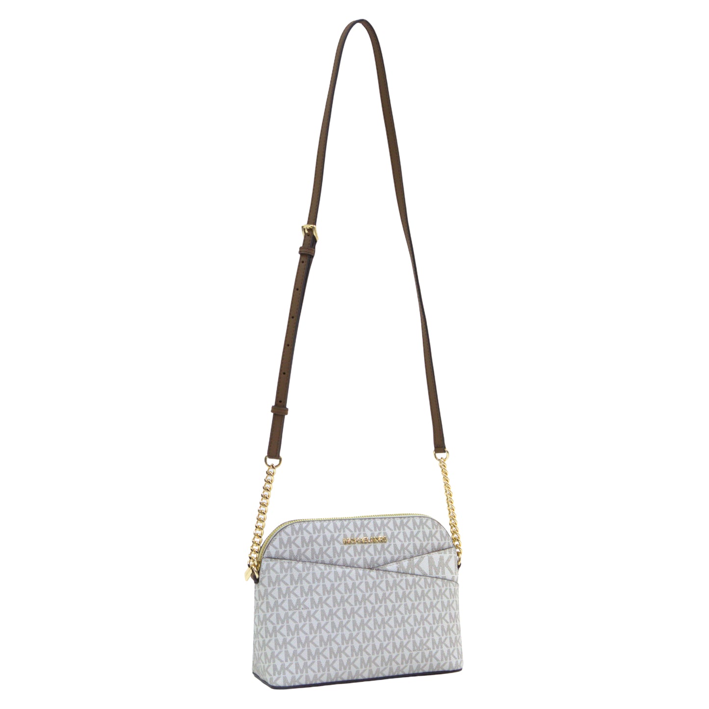 Michael Kors Dome Crossbody Bag - Vanilla