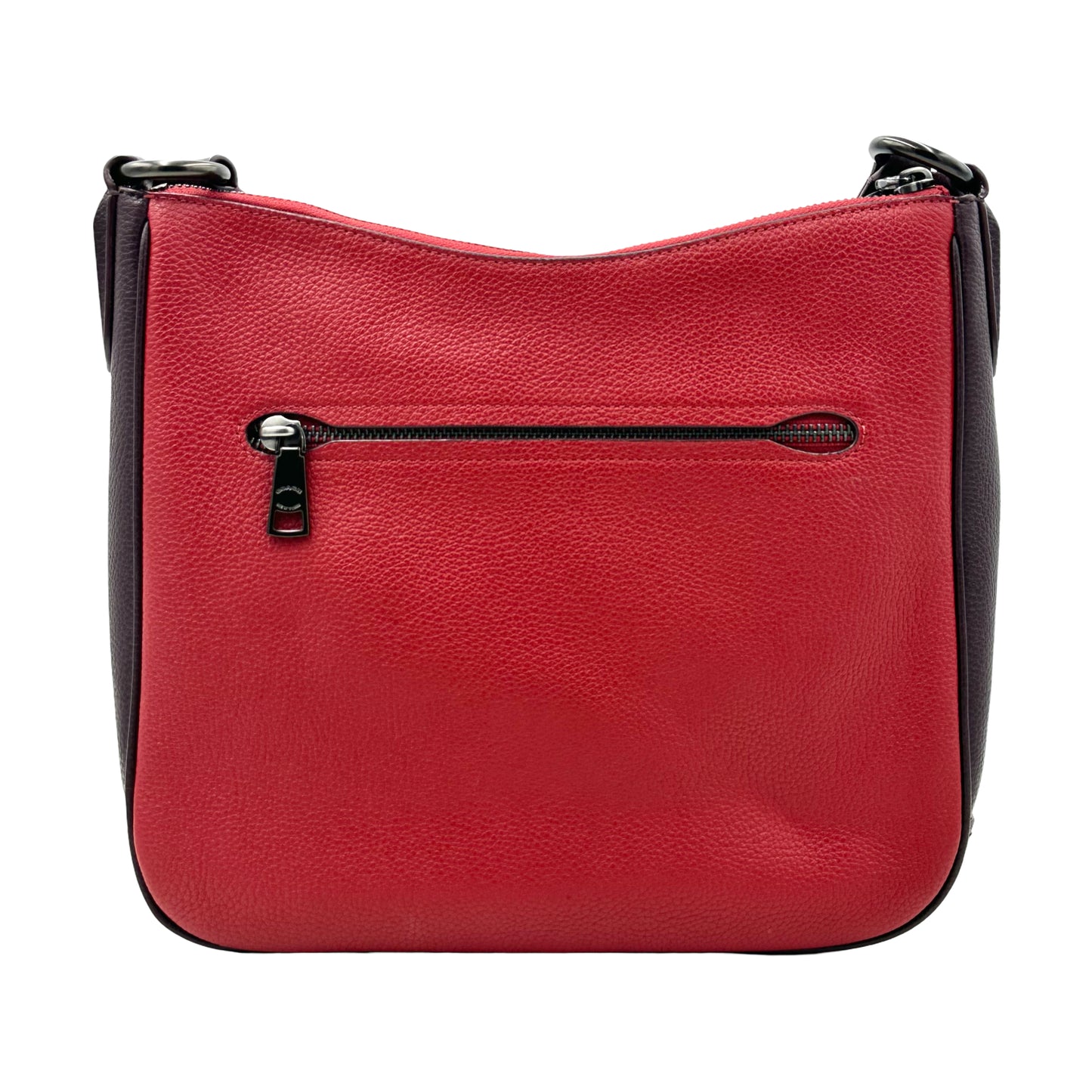 Coach Chaise Colorblock Crossbody Bag - Brick Red Multi
