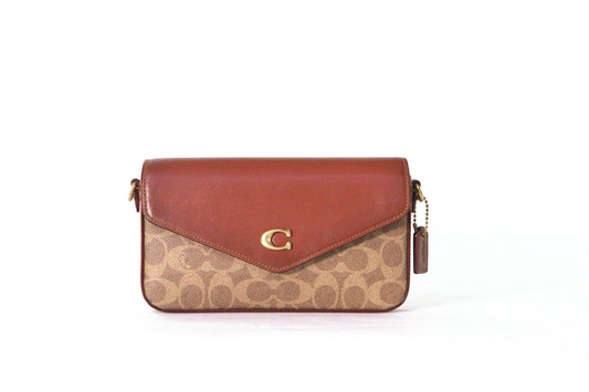 Coach Wyn Crossbody - Tan/Rust