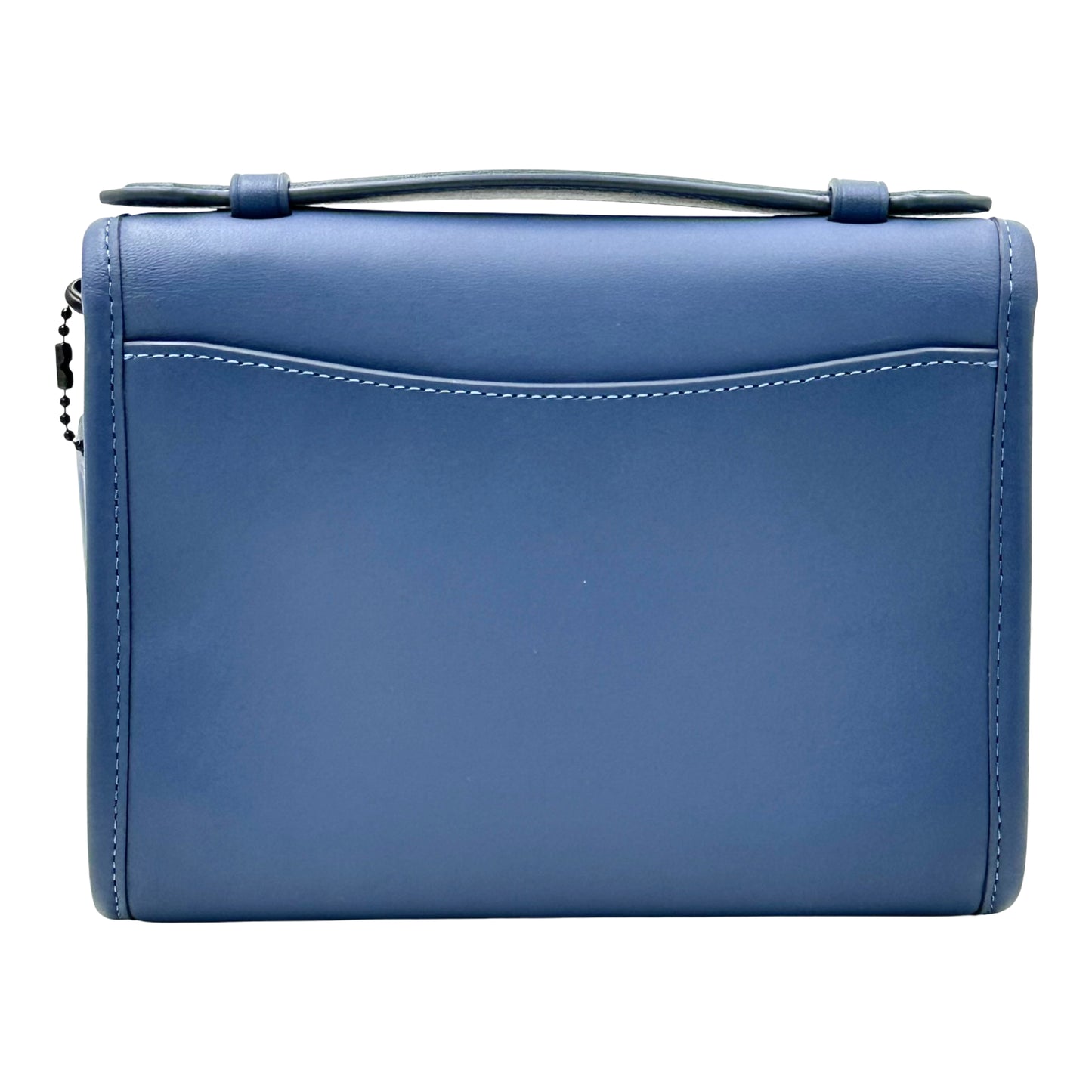Coach Kip Turnlock Crossbody Glovetanned - Washed Chambray