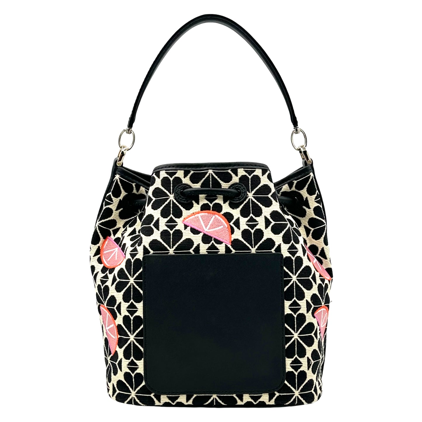 Kate Spade Grapefruit Spade Flower Bucket Crossbody - Black Multi