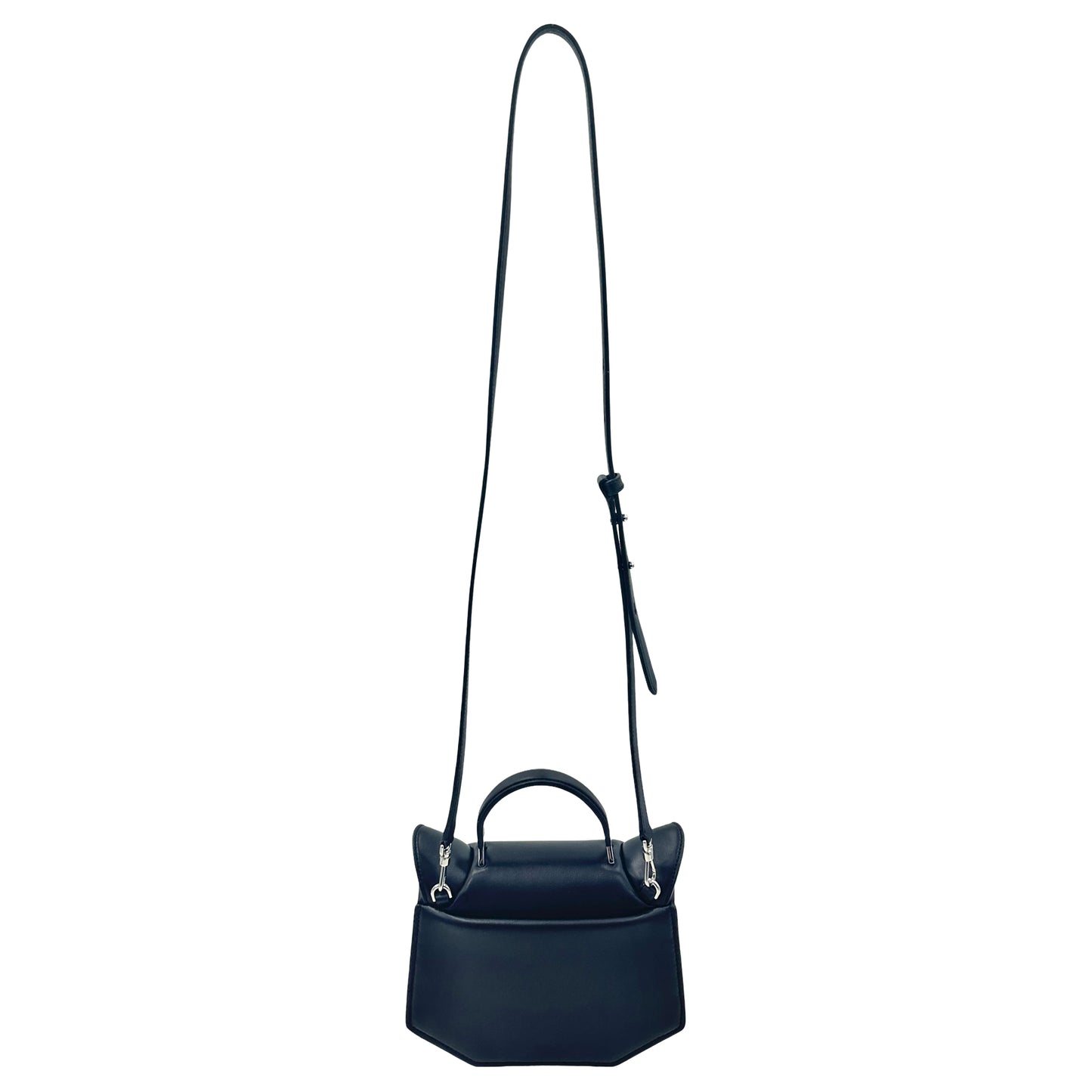 Kate Spade Whiskers 3d Cat Leather Crossbody- Black