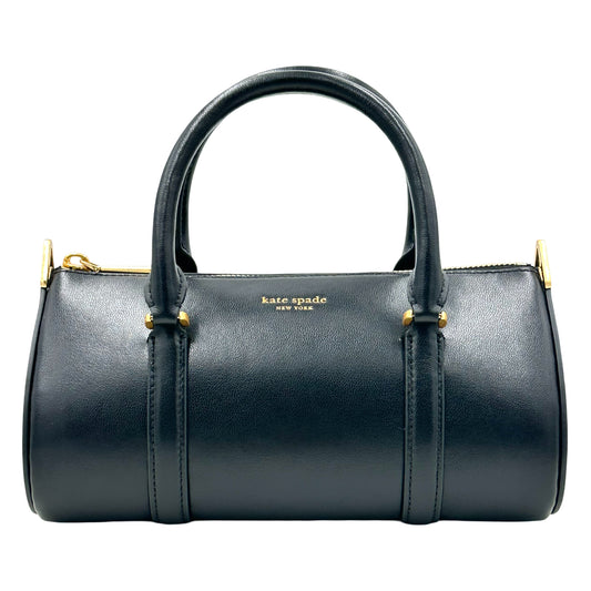 Kate Spade Spade Icon Small East-West Barrel Bag - Black