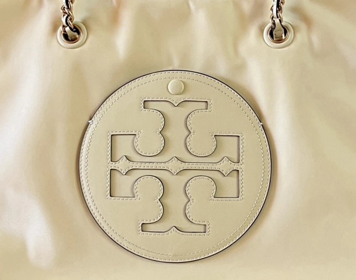 Tory Burch Ella Chain Tote Bag – Lemon Sugar