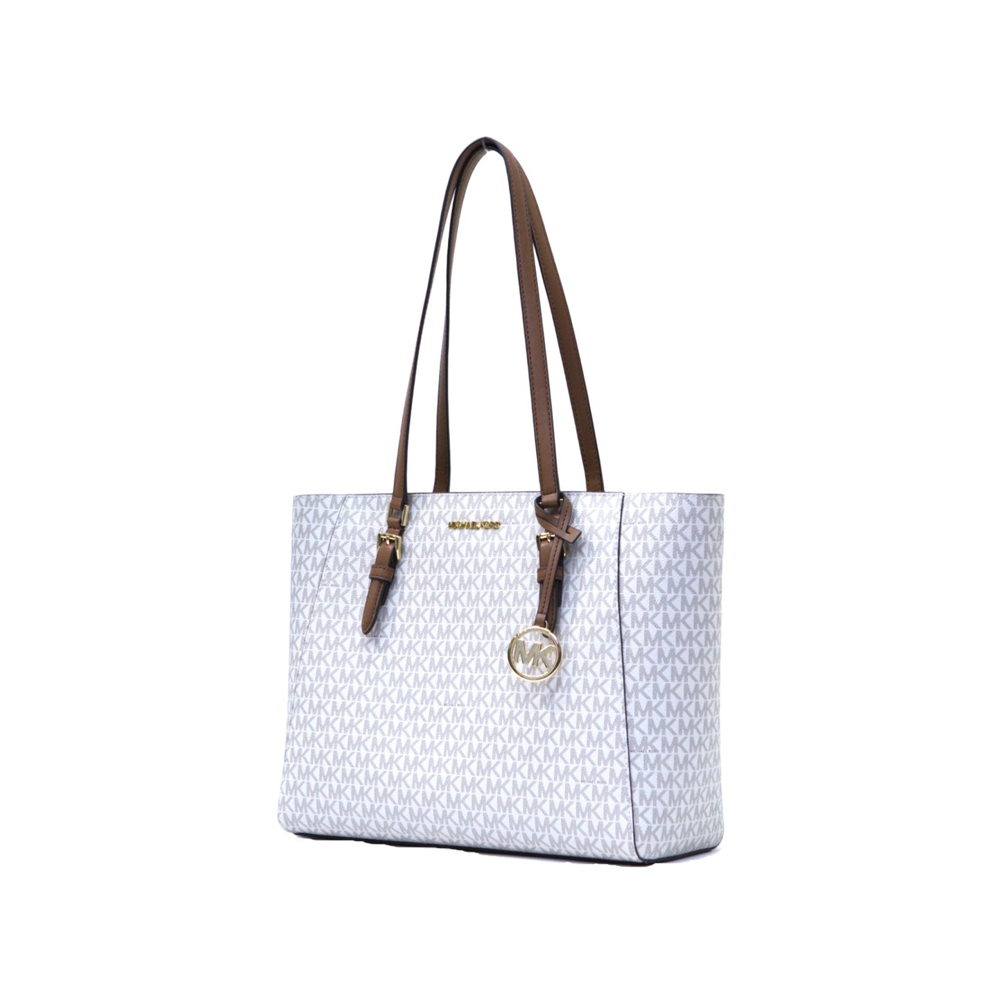 Michael Kors Charlotte Large 3-in-1 Tote Crossbody Handbag  - Vanilla