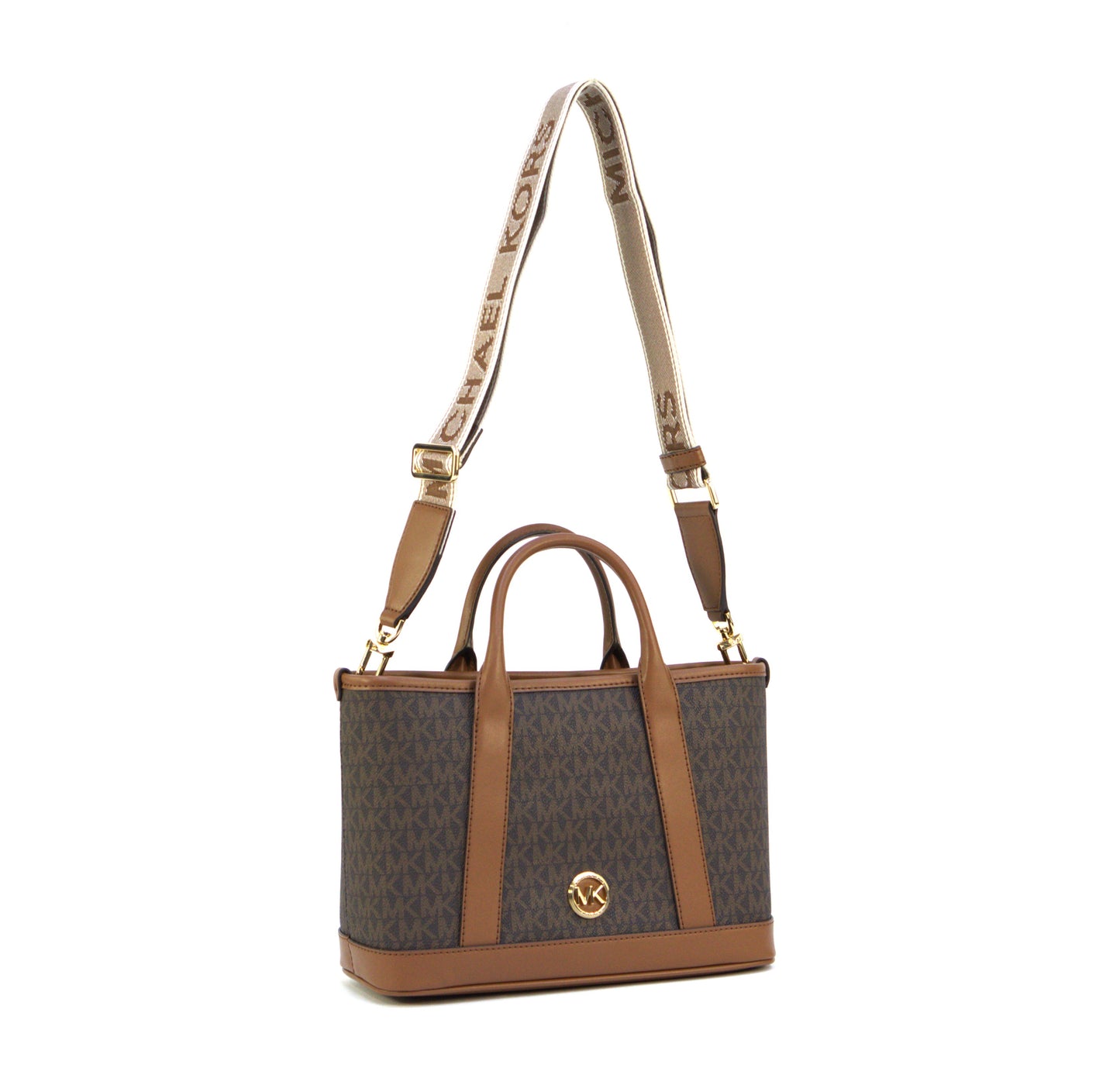 Michael Kors Luisa Small Satchel - Brown