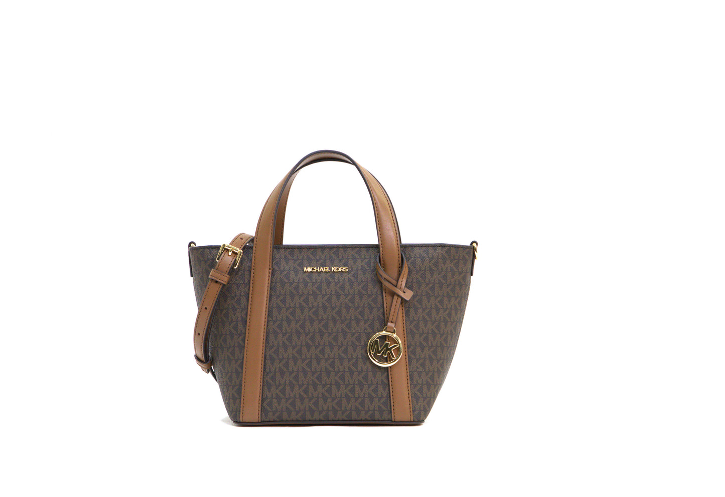 Michael Kors Pratt Messenger Small Tote - Brown